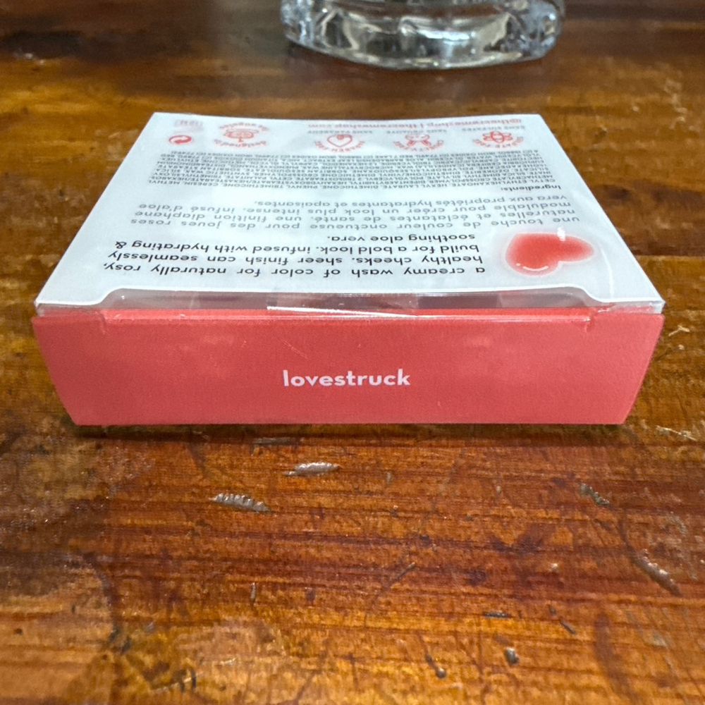 Women's The Crème Shop Lovestruck Crème Blush Balm One Size Red - Picture 3 of 6